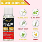 Lace Melting Spray Glue-Less Hair Adhesive for Wigs, Lace Bond Adhesive Spray Wig Melting Spray for Closure Front Extensions, Melting Spray for Lace Wigs Natural Finishing Hold Protect Edge Kit
