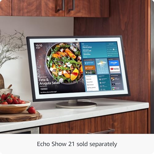 Amazon Premium Adjustable Stand | Designed for Amazon Echo Show 21 (sold separately)