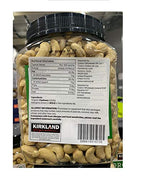 Kirkland Signature Organic Unsalted Cashew, 40 Oz
