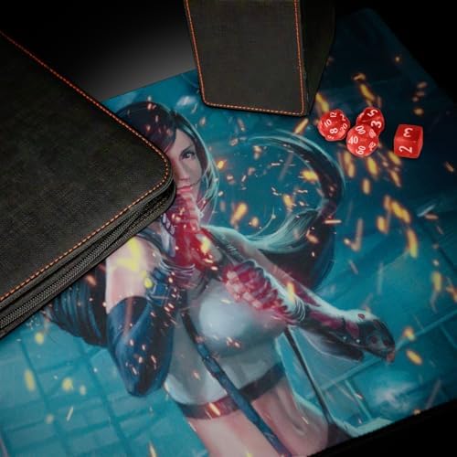 Ultra PRO - Final Fantasy x Universes Beyond Tifa, Martial Artist Playmat for Magic: The Gathering | Card Game Playmat, Final Fantasy Collectibles, Desk Mat Mousepad