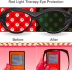 mozeeda Red Light Therapy Glasses, Eyes Protection Tanning Goggles for IPL Laser Safety, 190nm-450&560-2000nm Protective Laser Glasses for Cosmetology Operators
