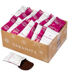 Sarasota Coffee Ground Packets | Gourmet Flavored Medium Roast Bulk Coffee Packs | Jamaican Me Crazy | Low Acid Mold Free Singles Individual Pouches for 12 Cup Coffee Maker | 1.5 Ounce Bags, 42 Count