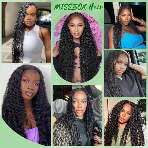 Human Braiding Hair 2 Bundles 100g 24 Inch Deep Wave Bulk Human Hair for Braiding No Weft Curly Braiding Hair Bulk Curly Human Hair for Boho Braids 12A Brazilian Virgin Hair Extensions Natural Color