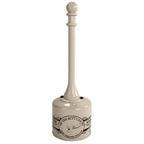 Eagle Cigarette Butt Receptacle, 5 Gallon Capacity, Beige