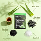 Villsure Deep Cleansing Foot Pads, 50 Pads Bamboo Foot Pads,Use during sleep. It is a good gift for family members