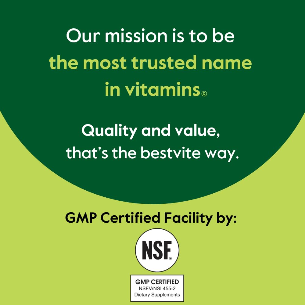 BESTVITE Huperzine A 200mcg from Naturally Derived Huperzia Serrata (120 Vegetarian Capsules) - No Stearates - No Flow Agents - Vegan - Non GMO - Gluten Free - Superior Form of Huperzine A