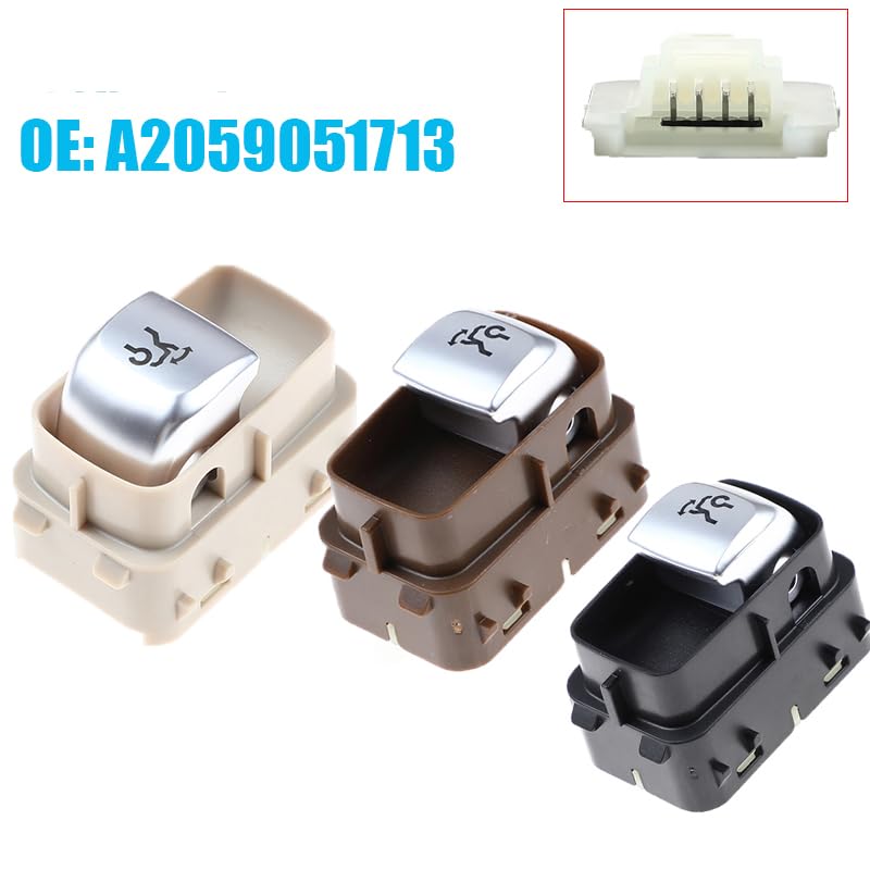Trunk Lid Release Switch Hatch Button Trunk Tailgate Trunk Release Switch for Benz W205 S205 C205 GLC C253 X253 2015-2020