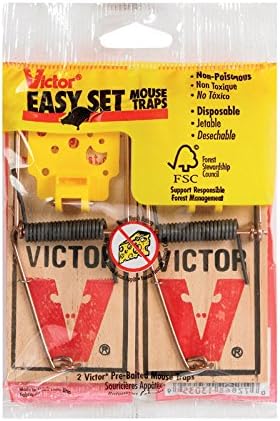 Victor EZ set mouse trap (Pack of 12)