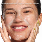 Evereden Preppy Skincare Collection with Triple Green Tea: Teen Skincare Steer Clear Balancing Jelly Cleanser Teen Face Wash, Let's Bounce Gel-Cream Moisturizer, & Balance Up Toner Pads for Face