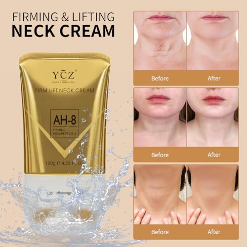 Ycz AH-8 Firming Neck Cream for Crepey Skin Body Care Comfort, Contains Hexapeptide, Moisturizing, Tightening Lotions Cosmetic Skin Care Skin Repair