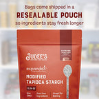 Judee’s Expandex Modified Tapioca Starch Powder - 11.25 oz - Delicious and 100% Gluten-Free - Great for Homemade Treats and Baked Goods - Thickens and Enhances Texture, Flavor, and Appearance