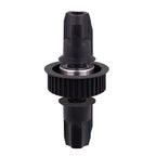 XYgdhqpt 1Pc Brush Roll Center Gear Wheel,Black Wear-Resistant Plastic