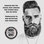 REUZEL Concrete Matte Pomade, Strong All Day Hold, Water Soluble Styling, No Shine and Flake Free, Easy To Wash Out, For All Hairstyles, 1.3 oz