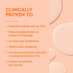 BYOMA SPF 30 Face Fluid - Ultra-Lightweight Facial Sunscreen for All Skin Tones - Luminous Glow, No White Cast - SPF Moisturizer Strengthens Skin Barrier - 1.69 fl.oz
