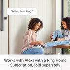 Ring Alarm Base Station (2nd Gen) — 104 dB Siren, Built-in Backup Battery, Connects to Ring Alarm Sensors and Keypad, sold separately