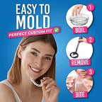 HONEYBULL Mouth Guard for Grinding Teeth [6 Pack] Comes in 2 Sizes for Light and Heavy Grinding | Comfortable Custom Mouth Guard for Clenching Teeth at Night, Bruxism, Whitening Tray & Guard