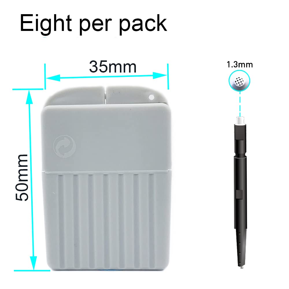 Wax Guards Cerumen Stop Filters for Phonak/Unitron/Widex Hearing Aids Cleaner with Cleaning Brush Kit Tools and Carry Case – 6Packs/48 Pieces