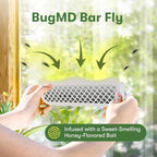 BugMD Barfly and Window Fly Trap Bundle - Window Fly Paper Trap for Indoor, Window Fly Strips for Home, Fly Catcher