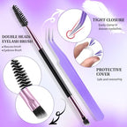 DIY Lash Extension Kit 804Pcs D Curl Individual Lash Clusters Eyelashes Extension Set with Mirror Lash Storage Box Lash Bond&Seal Glue Remover Tweezers Lash Brush Applicator