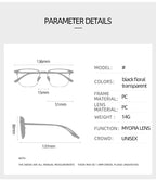 SHUNXI 3 Pack Nearsighted Glasses For Men Women, Myopia Lightweight Distance Glasses…