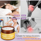 LEPONIX Magnesium Cream for Sleep, Magnesium Body Butter, Leg Cramps & Pain, Muscle Relaxation, Magnesium Lotion for Sleep, Magnesium Balm for Men Women, Safe for Kids (120ml, Vanilla)