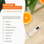 Vitamin C Serum With Collagen - Dermatologist Tested, Skin Brightening, Anti-Aging, Acne Treatment, Fades Dark Spots, Cruelty Free Korean Skin Care For All Skin Types - 1.69 oz