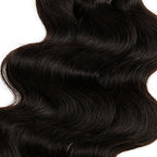 Boho Knotless Braids Human Hair Micro Braids Extension Hair Body Wave Human Bulk Hair 22"24"26" 1pack (3bundles(150g) Natural Black Color