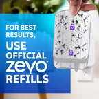 Zevo 2 Flying Insect Traps & 2 Cartridges - Plug-in Fly Trap & Indoor Insect Catcher for Gnats, Houses and Fruit Flies - Use in Any Room