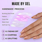 BTArtbox Press on Nails Coffin - Gold Rose French Tips Press On Nails Short for Women, Cat Eye Nail Tips, Glitter Fake Nails with Glue, Glue On Nails in 16 Sizes - 30 Nail Kit, Gold Dust