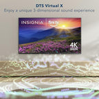 INSIGNIA 65-inch Class F50 Series LED 4K UHD Smart Fire TV with Alexa Voice Remote (NS-65F501NA26)