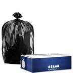 Plasticplace 35 Gallon Trash Bags │ 1.5 Mil │ Black Heavy Duty Garbage Can Liners │ 33" x 48" (100 Count)