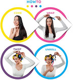Tifara Beauty Salon Heatless Flexible Hair Rollers Curlers 42-pack 7" Soft Foam Flexi Twist Curling Rods for Short Long Hair