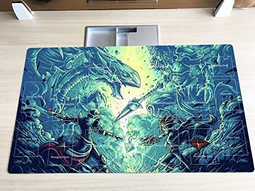 New Playmat Dark Magician Black Rose Dragon Mouse Pad TCG CCG OCG Trading Card Game Mat + Free Bag (ZD014-263)