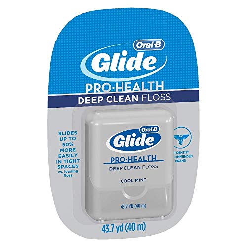 Glide Deep Cln Mint Floss Size 40m Glide Cool Mint Deep Clean Floss
