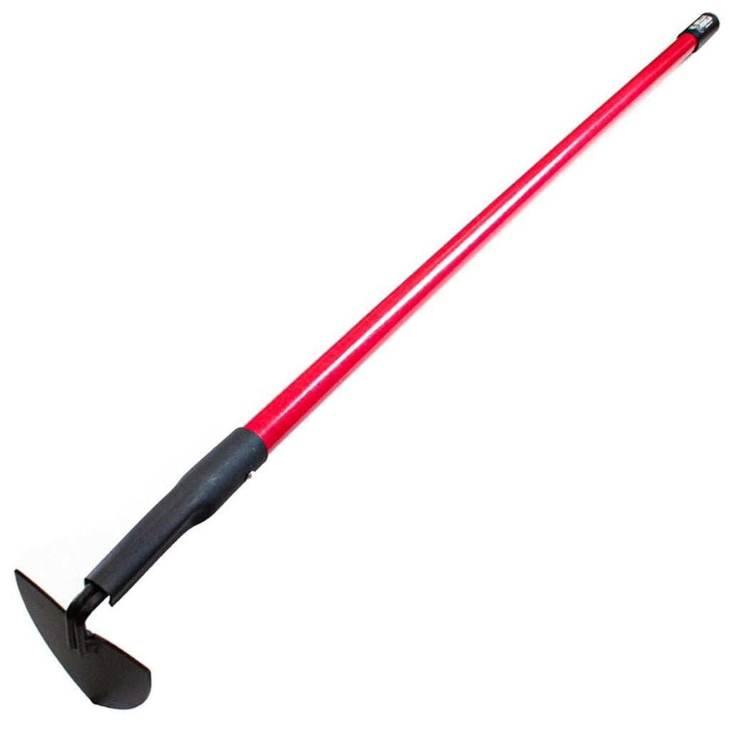 BULLY TOOLS Warren Hoe Professional 12-Gauge 6.25-Inch Garden Hoe Tool with Fiberglass Handle, Commercial Strength, Gardening Tools, 100% Made in The USA