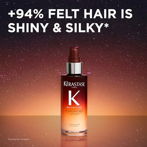 Kerastase Nutritive 8H Magic Night Serum – For Dry Hair, Travel, 1.01 Fl Oz