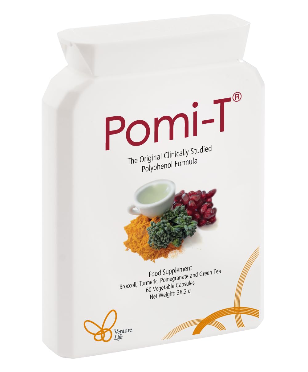 Pomi-T Polyphenol Food Supplement 60 Capsules (Pack of 4)