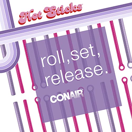 Conair Silicone Hot Rollers for Long, Medium, and All Hair - Hair Curler - No Hair Roller Clips Needed