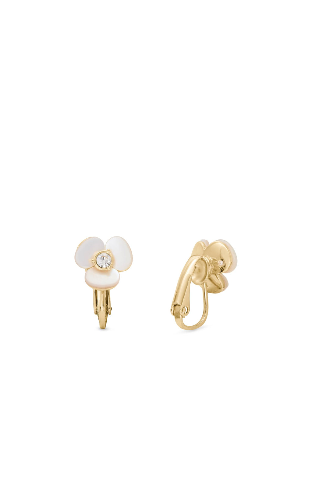 kate spade new york Disco Pansy Leverbacks Earrings