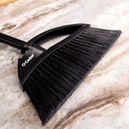 O-Cedar Indoor & Outdoor Strong Sweep Broom & Brush Bundle | Heavy Duty Bristles Remove 99% of Dust & Dirt in One Sweep | Step-On Dust Pan | Safe for Hardwoods, Powerful on Outdoor Debris