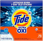 Tide Powder Laundry Detergent, Original Scent, 73 Loads, 114 oz
