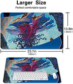 Board Game MTG Playmat Games Size 60X35 cm CCG Compatible for MTG CCG RPG Trading Card Game (EMRAKUL, The AEONS Torn)