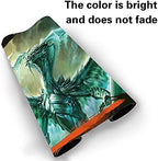 Board Game MTG Playmat Games Size 60X35 cm CCG Compatible for MTG CCG RPG Trading Card Game (MTG1-UGIN, The Spirit Dragon(1))