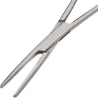 SURGICAL ONLINE 2-Piece Curved & Straight 7" Hemostat Set - Stainless Steel Locking Tweezer Clamps - Ideal Hemostats for Nurses, Fishing Forceps, Crafts and Hobby