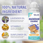Magnesium Lotion for Kids Sleep, Bedtime Kids Magnesium Cream, Topical Roll-on Applicator Support Balanced Mood