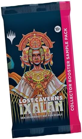 Magic: The Gathering The Lost Caverns of Ixalan Commander Deck - Veloci-ramp-tor (100-Card Deck, 2-Card Collector Booster Sample Pack + Accessories)