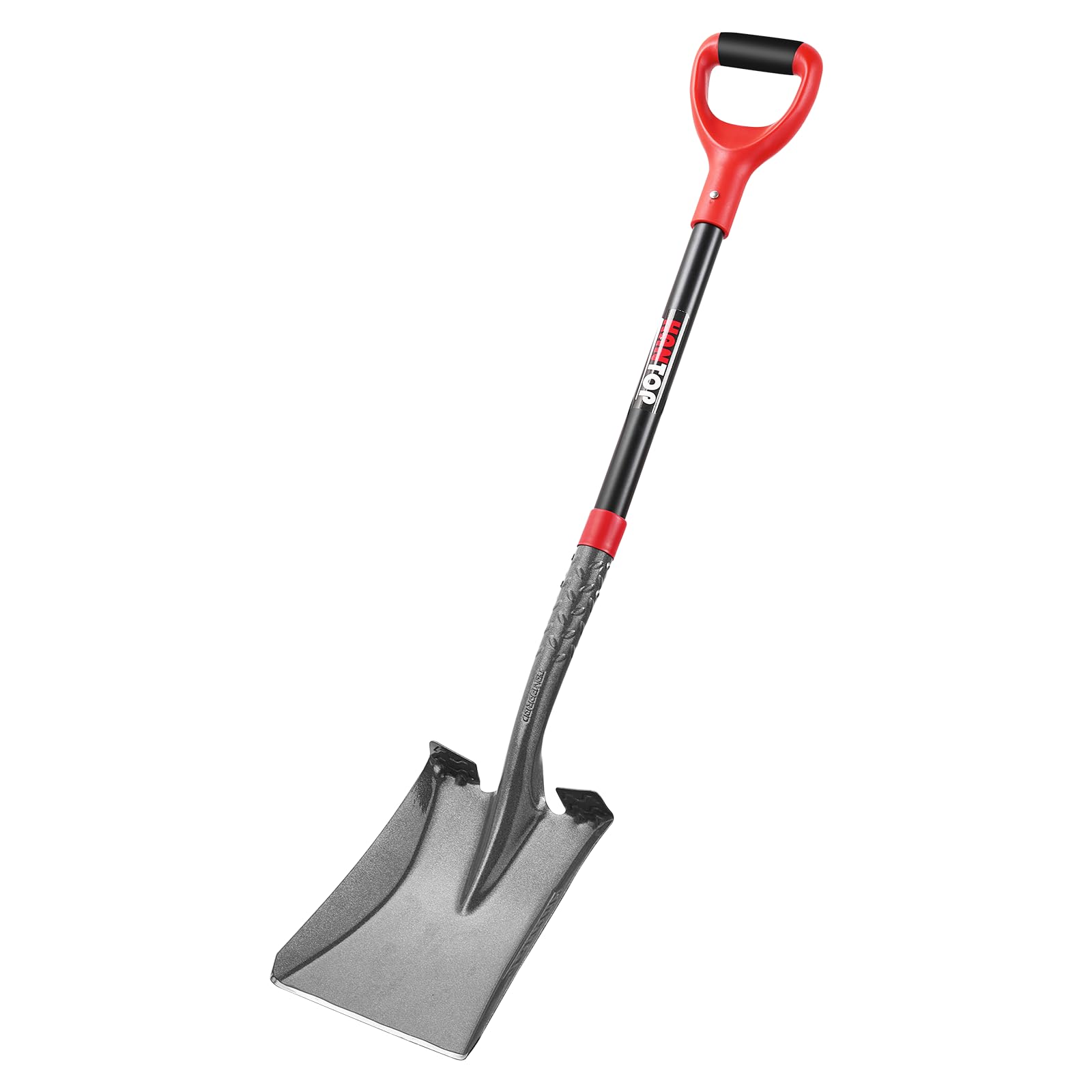 HANTOP Transfer Shovel Fiberglass Handle 43in for Garden & Construction