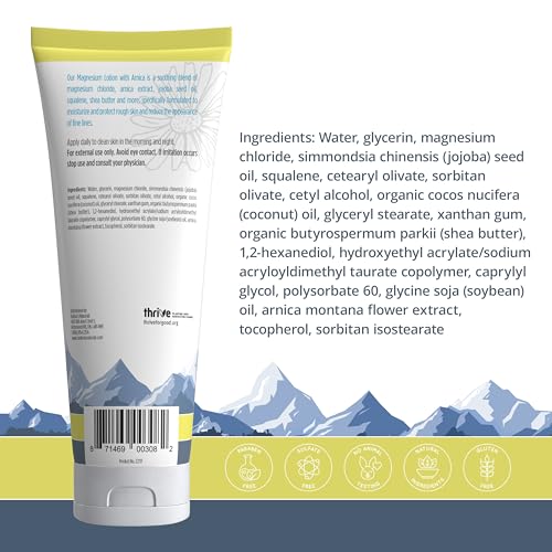Bolton's Naturals Arnica Lotion Tube with Magnesium, Jojoba, Coconut Oil, and Shea Butter-250ml