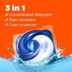 Tide PODS Liquid Laundry Detergent Soap Pacs HE Compatible 76 Count Powerful 3-in-1 Clean in one Step Clean Breeze Scent
