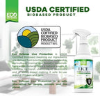 Eco Defense USDA Biobased Lice Spray for Furniture, Bedding, and Home - Natural Extra Strength Treatment - Helps Keep Home Free of Lice